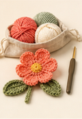 Crochet Flower Kit